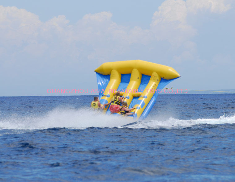 Funny Air Sealed Inflatable Flying Fish Tube with CE / UL Certificate