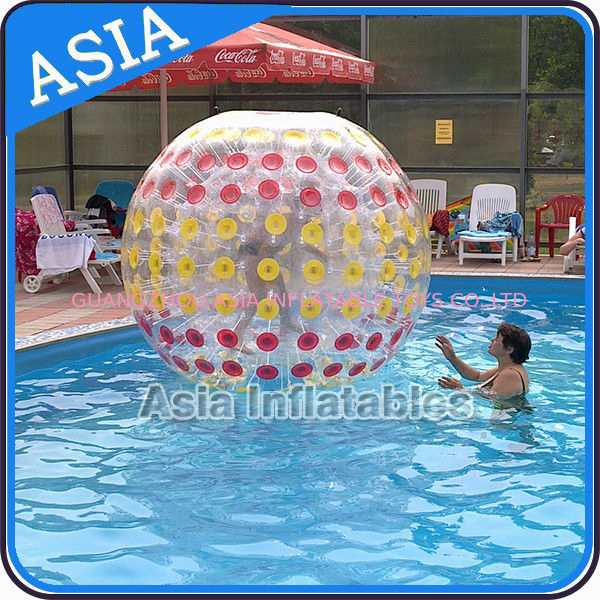 Commercial Grade Water Zorb Ball , Inflatable Water Zorb For Water Park