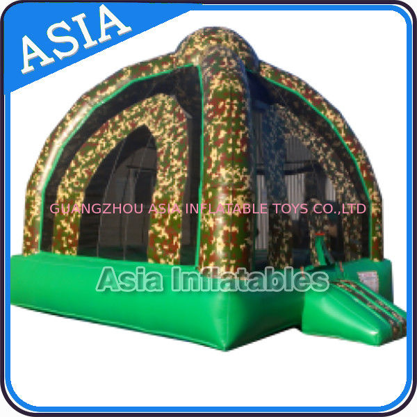 Outdoor Inflatable Marine Camo Bongo Bouncer For Children Party Games