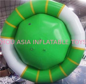 Family Inflatable Water Sports / Inflatable Saturn Rockers With Handles