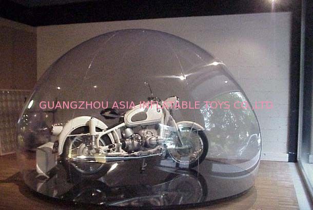 Inflatable Half Snow Ball / Bubble Tent for Car Display