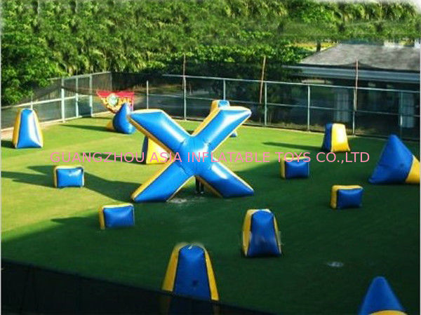 Commercial Grade PVC Tarpaulin Inflatable Paintball Bunker