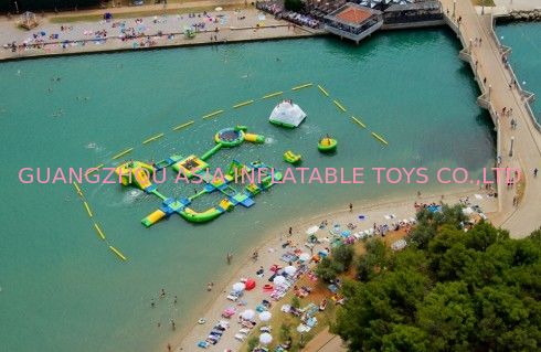 Rave Sports Inflatable Water Park / River Wibit Sport Park for Water Game