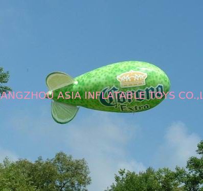 4m Long inflatable helium blimp