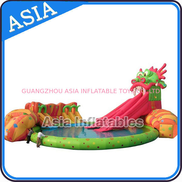 Inflatable Commercial Water Park , Giant Inflatable Water Park Games